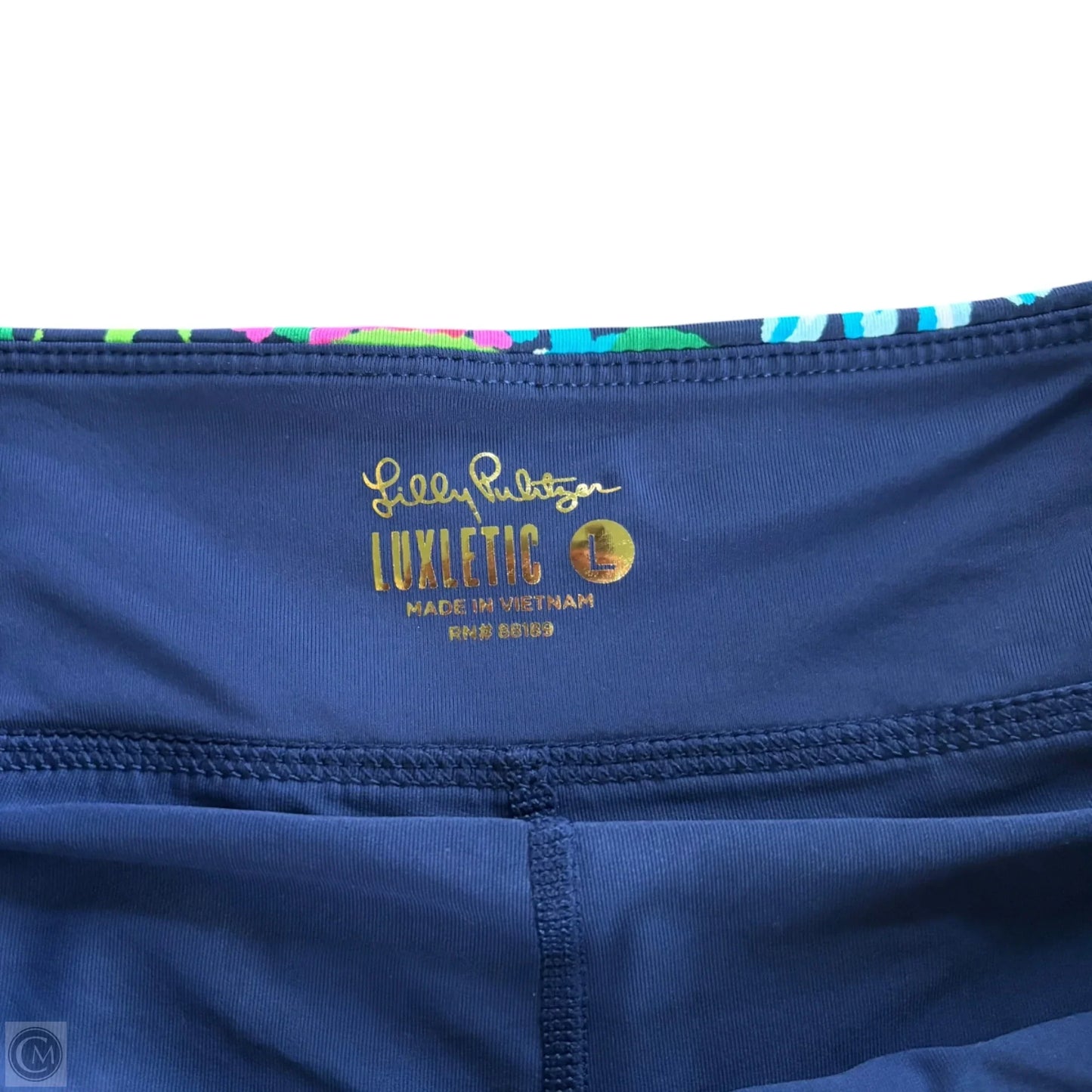 Skort Designer By Lilly Pulitzer In Blue, Size: L
