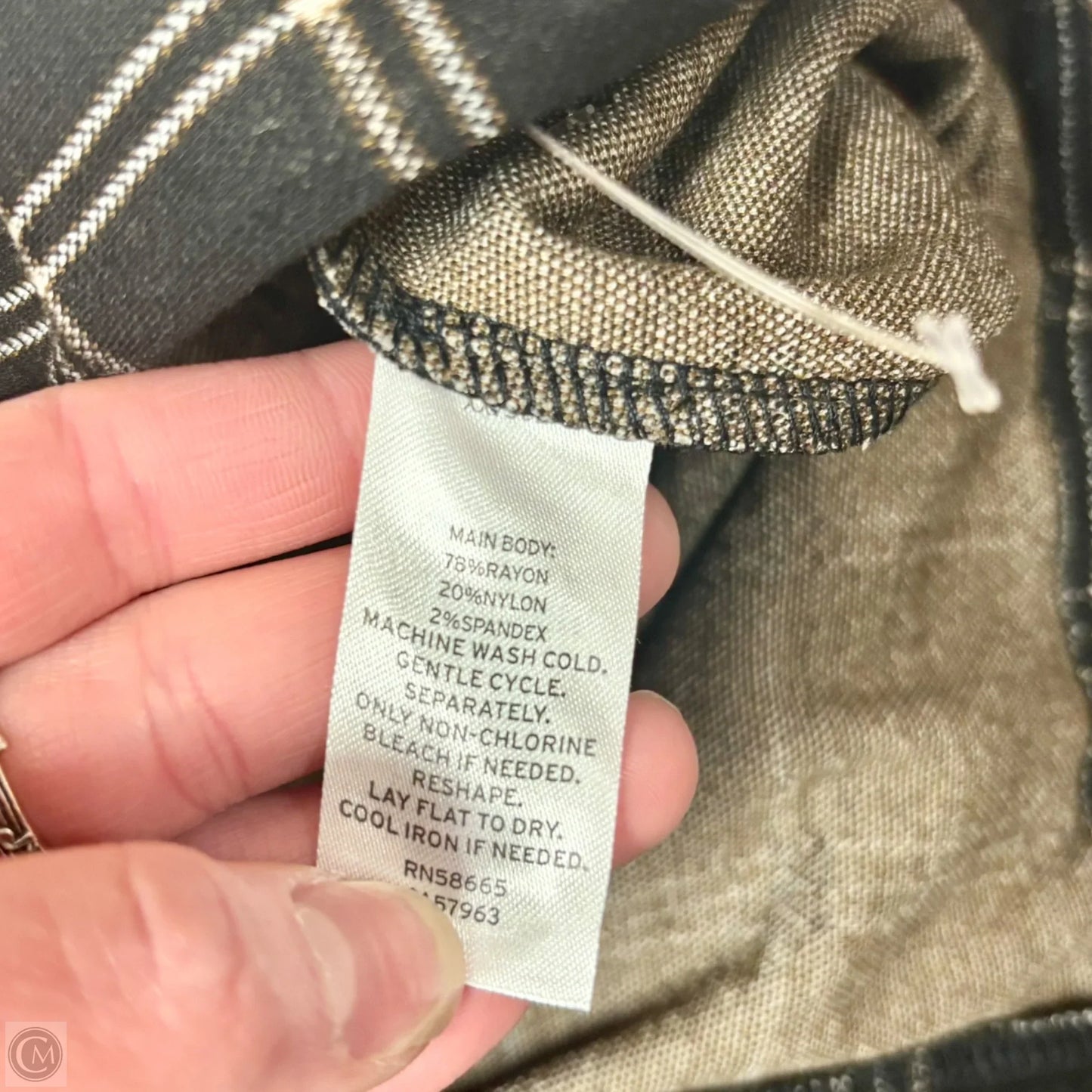 Pants Other By Nordstrom Rack In Black & Brown, Size: 3x