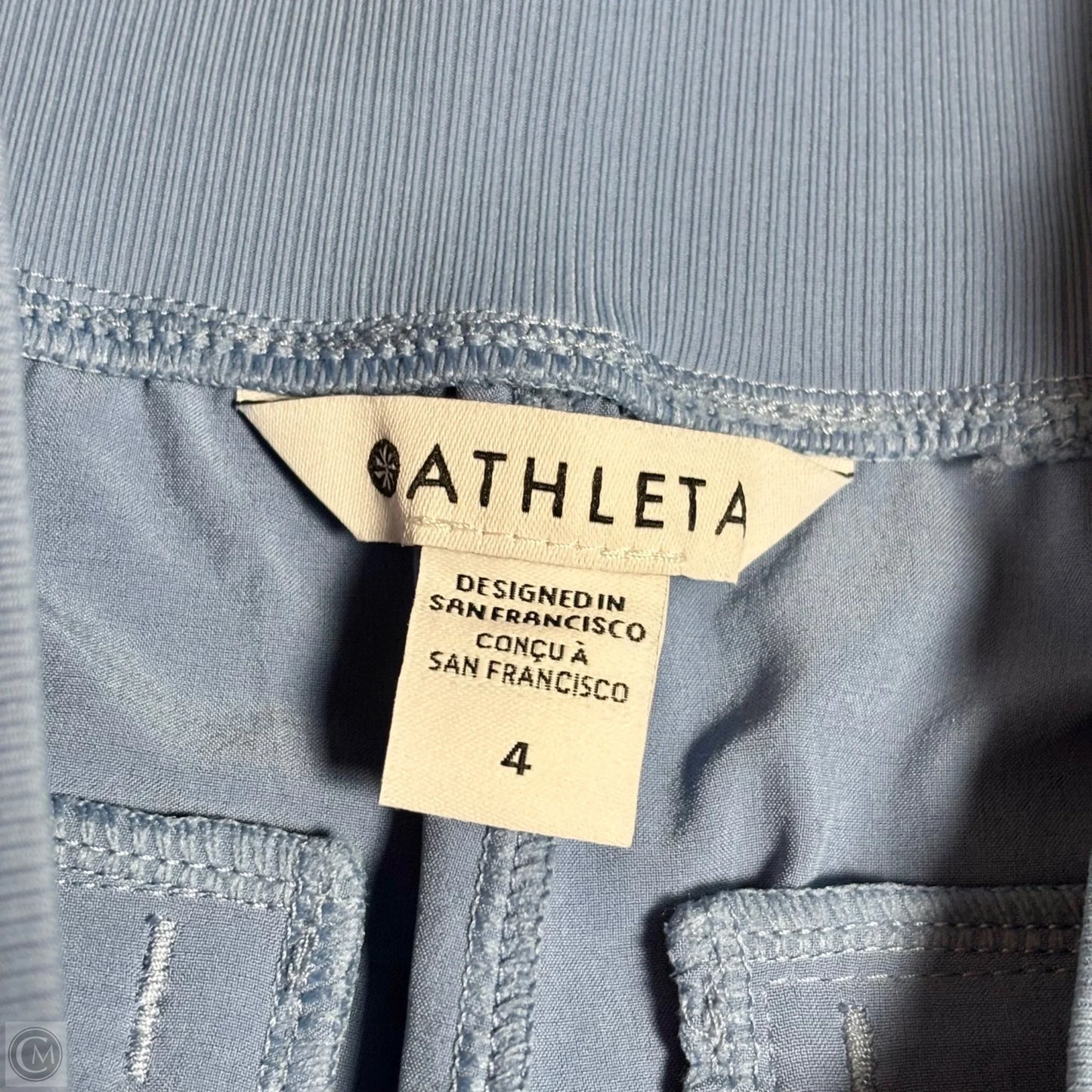 Athletic Pants By Athleta In Blue, Size: 4