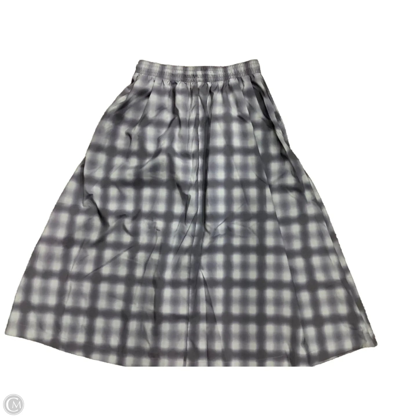 Skirt Maxi By Puma In Checkered Pattern, Size: S