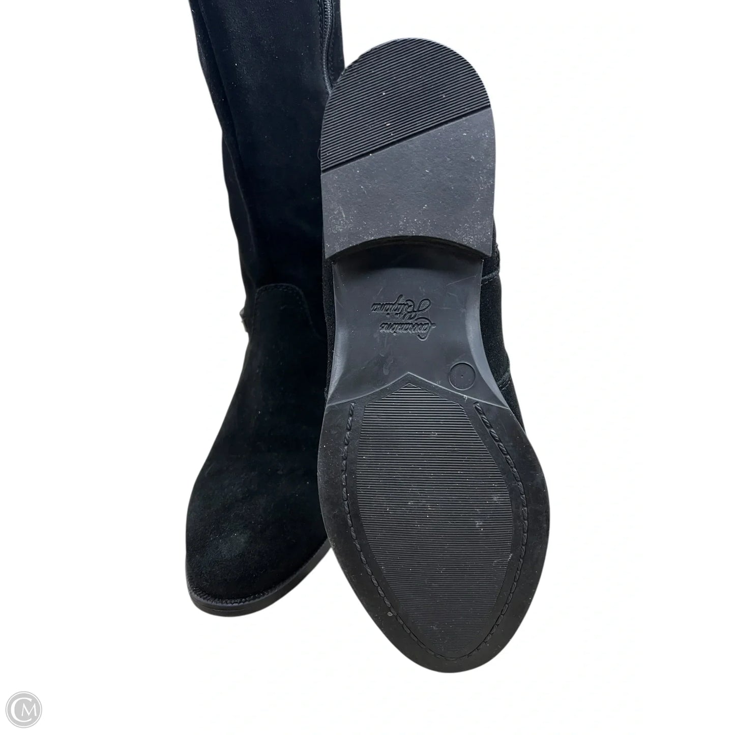 Boots Knee Flats By Clothes Mentor In Black, Size: 7.5