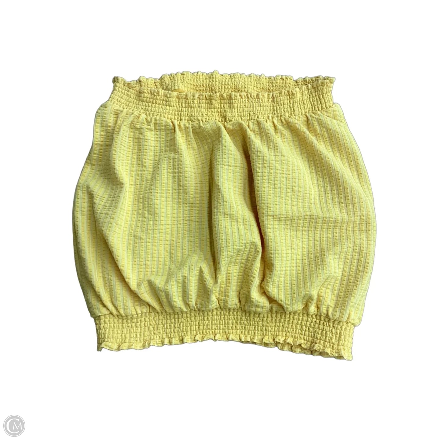 Top Sleeveless By Anthropologie In Yellow, Size: M