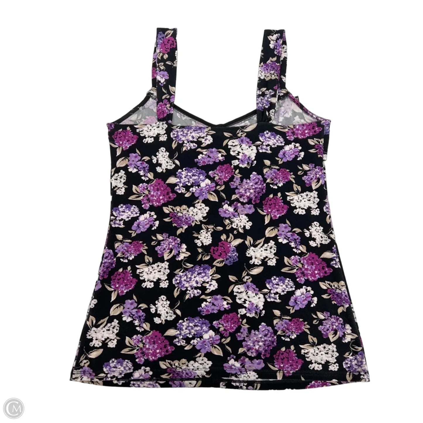Top Sleeveless By White House Black Market In Floral Print, Size: S