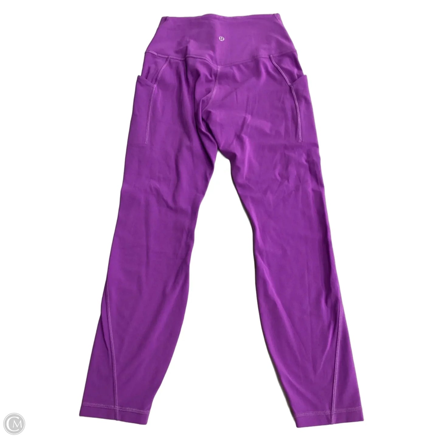 Athletic Leggings By Lululemon In Purple, Size: M