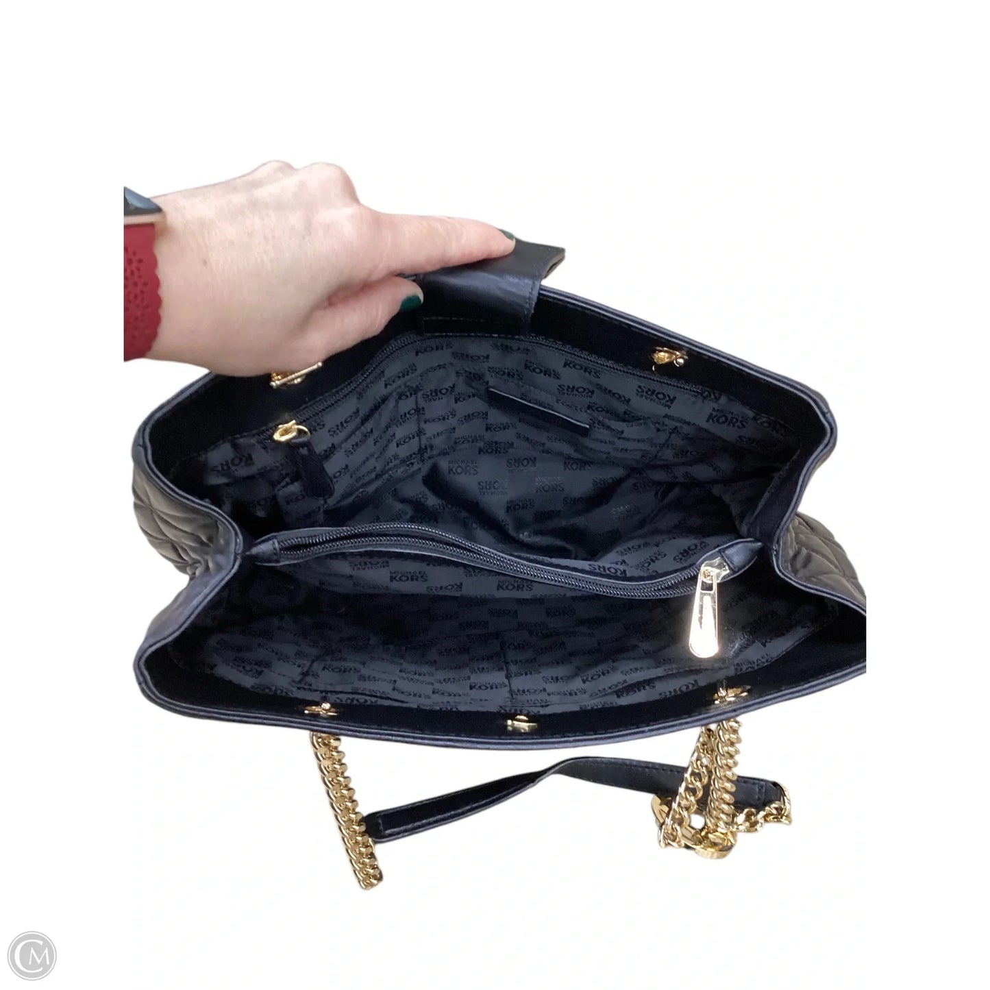 Handbag Designer By Michael Kors, Size: Medium