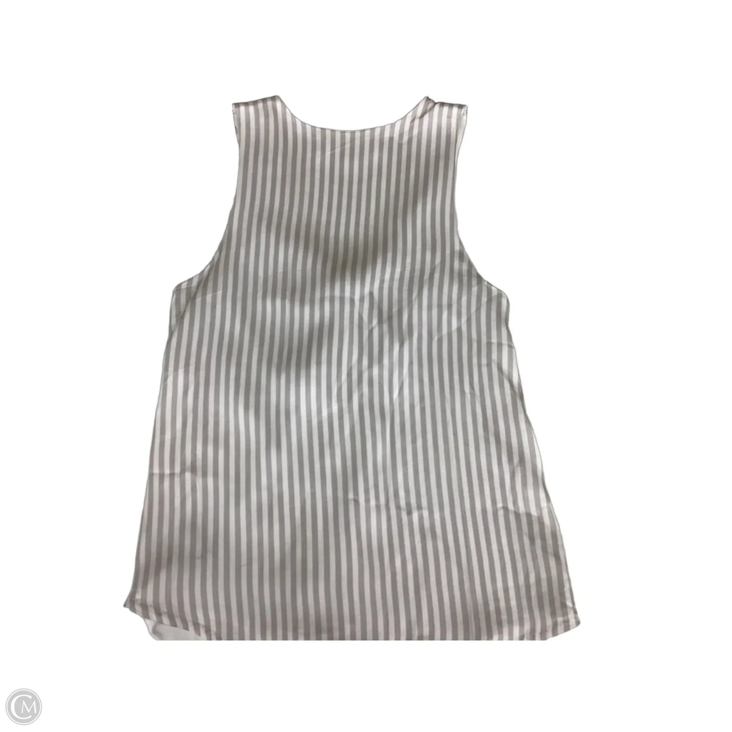 Blouse Sleeveless By Cmc In Striped Pattern, Size: Xs