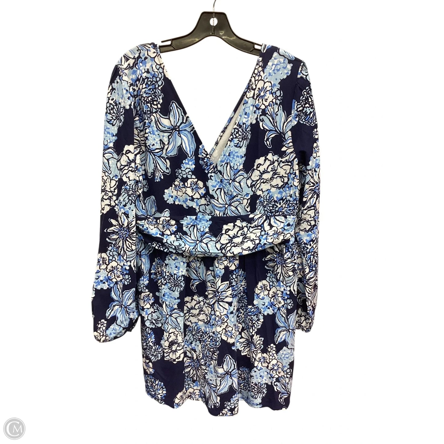 Dress Designer By Lilly Pulitzer In Blue, Size: Xl