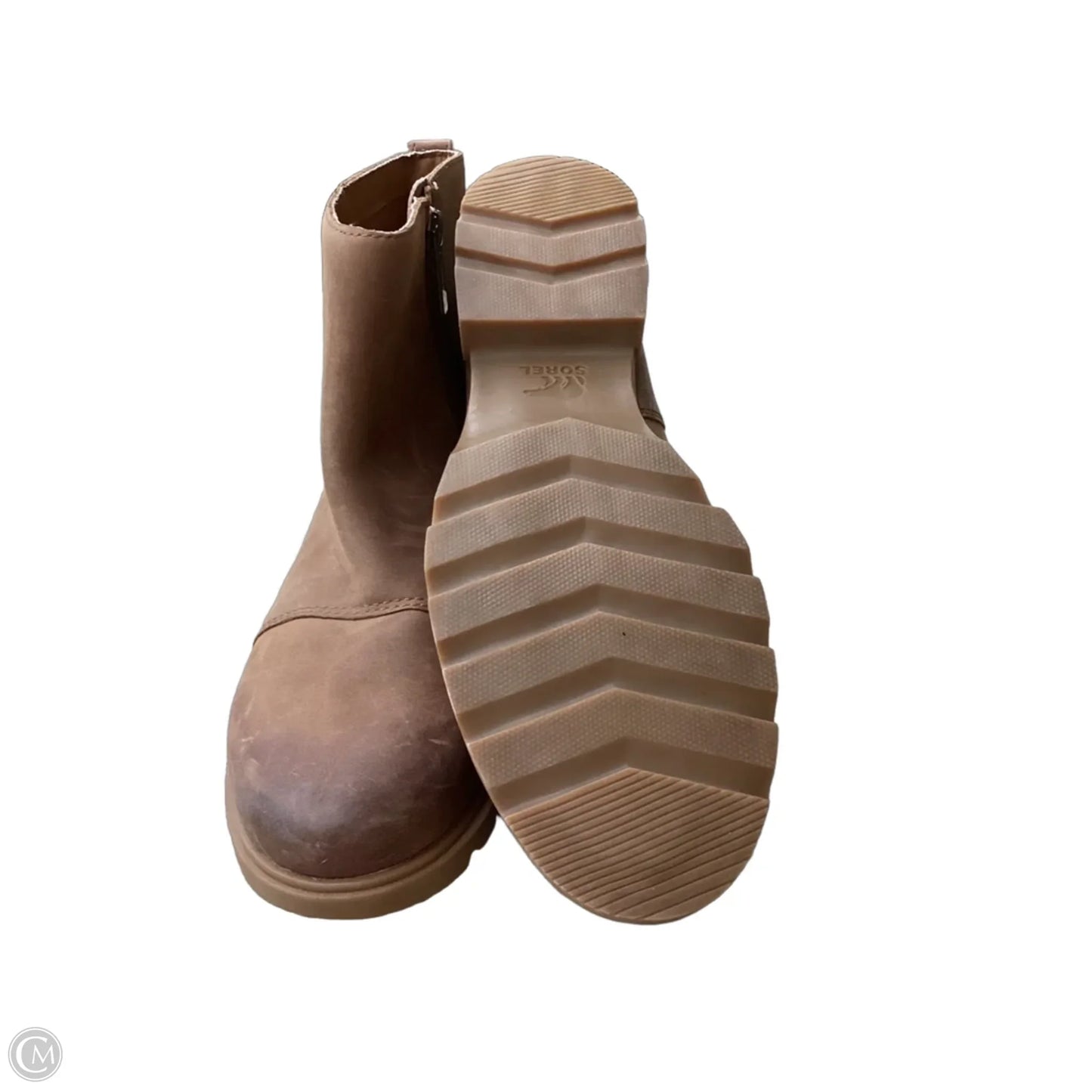 Boots Leather By Sorel In Tan, Size: 7