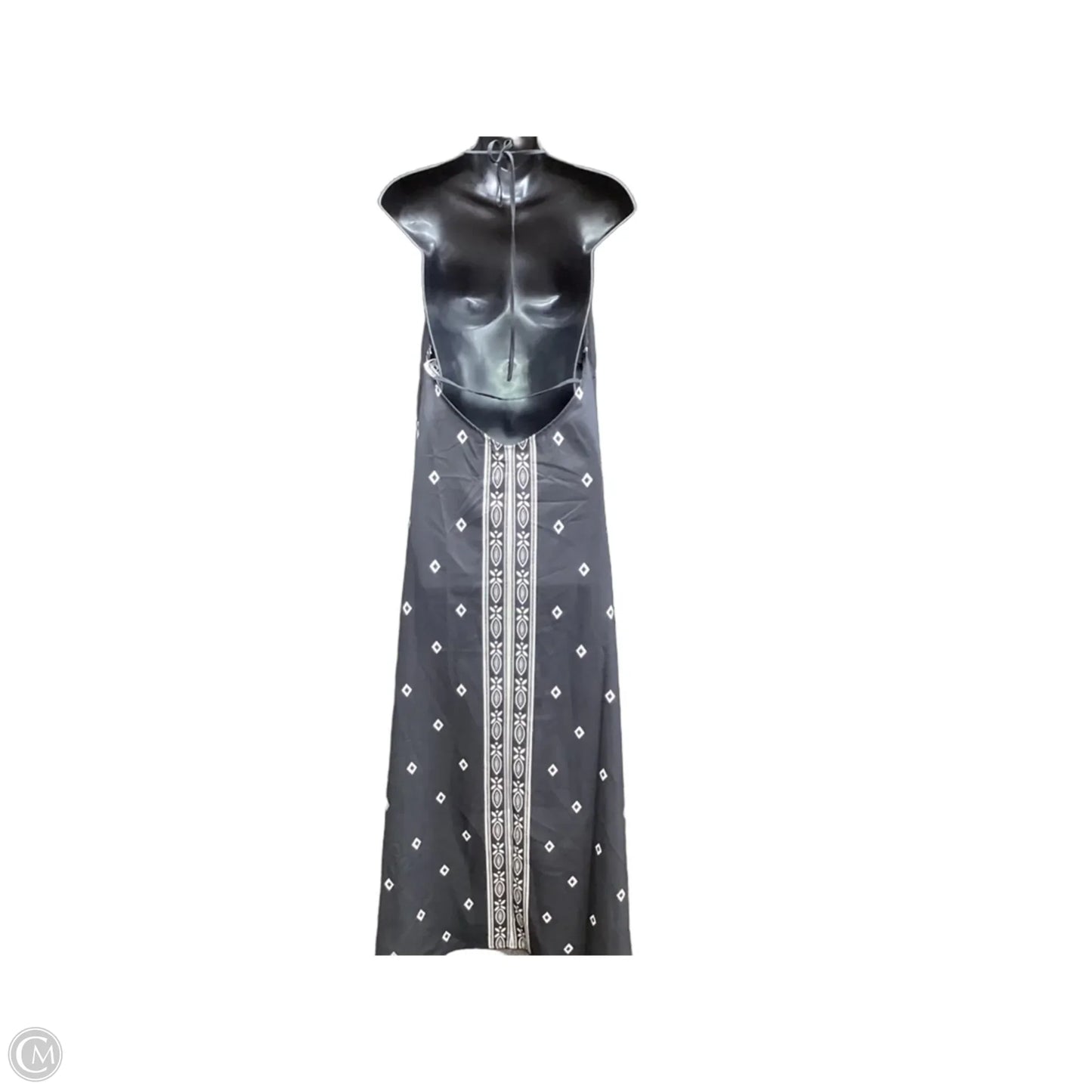 Dress Casual Maxi By Shein In Black & Cream, Size: Xl