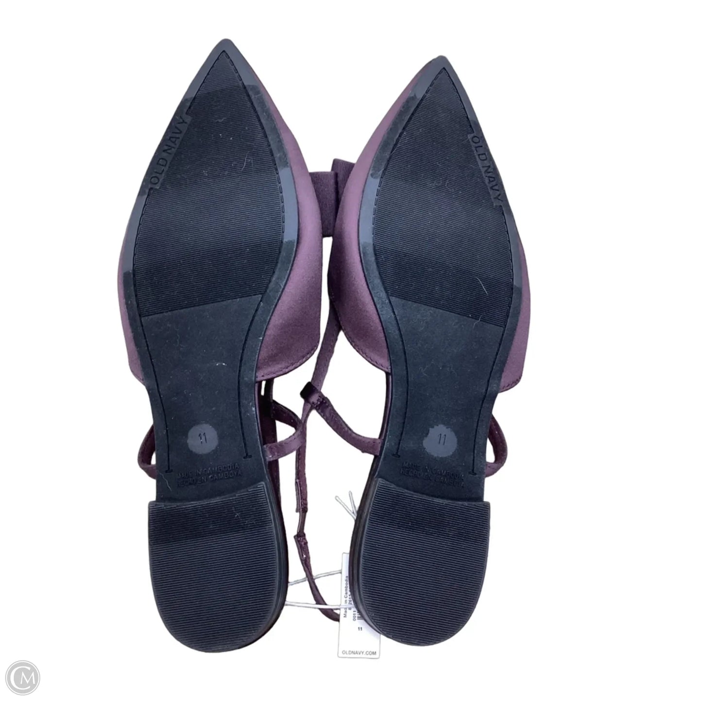 Shoes Flats By Old Navy In Purple, Size: 11