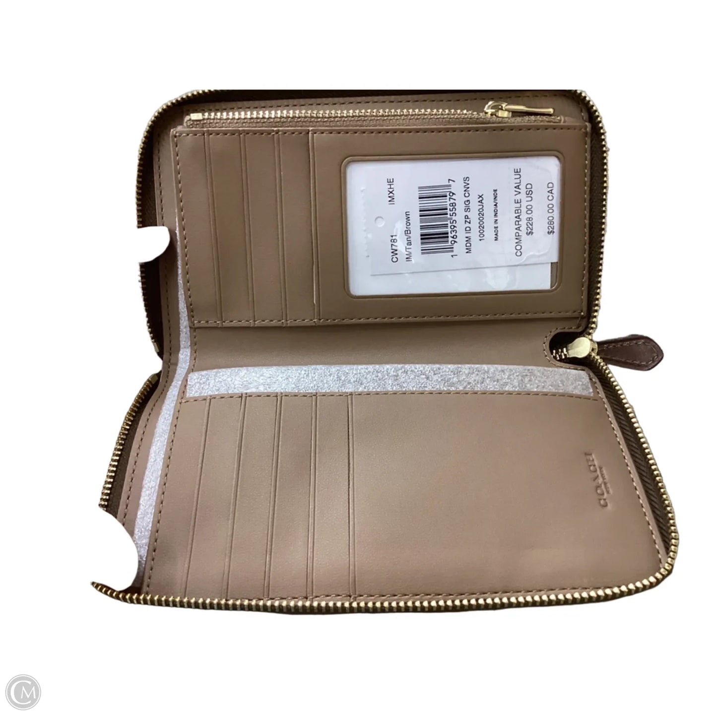 Wallet Designer By Coach, Size: Medium