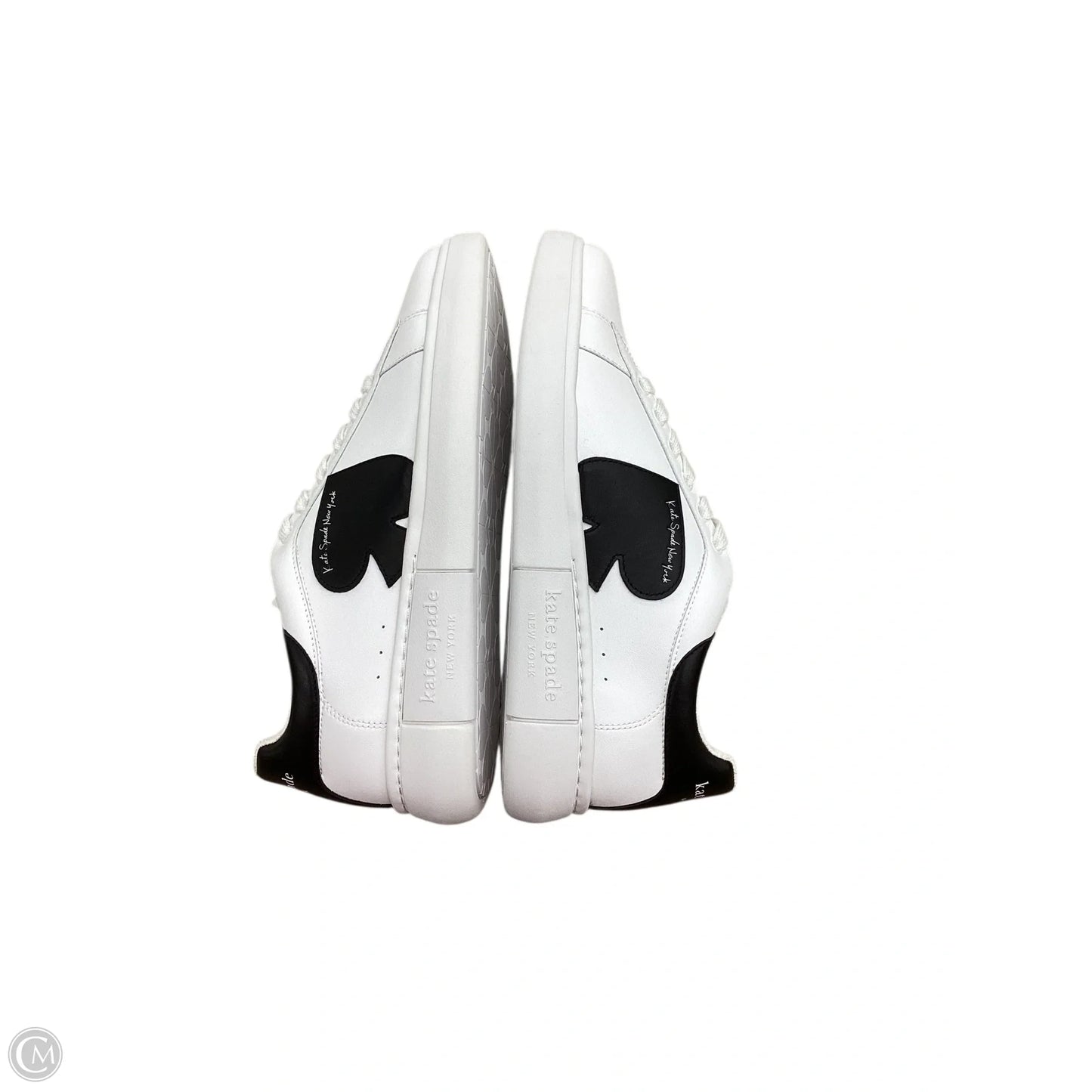 Shoes Designer By Kate Spade In Black & White, Size: 10