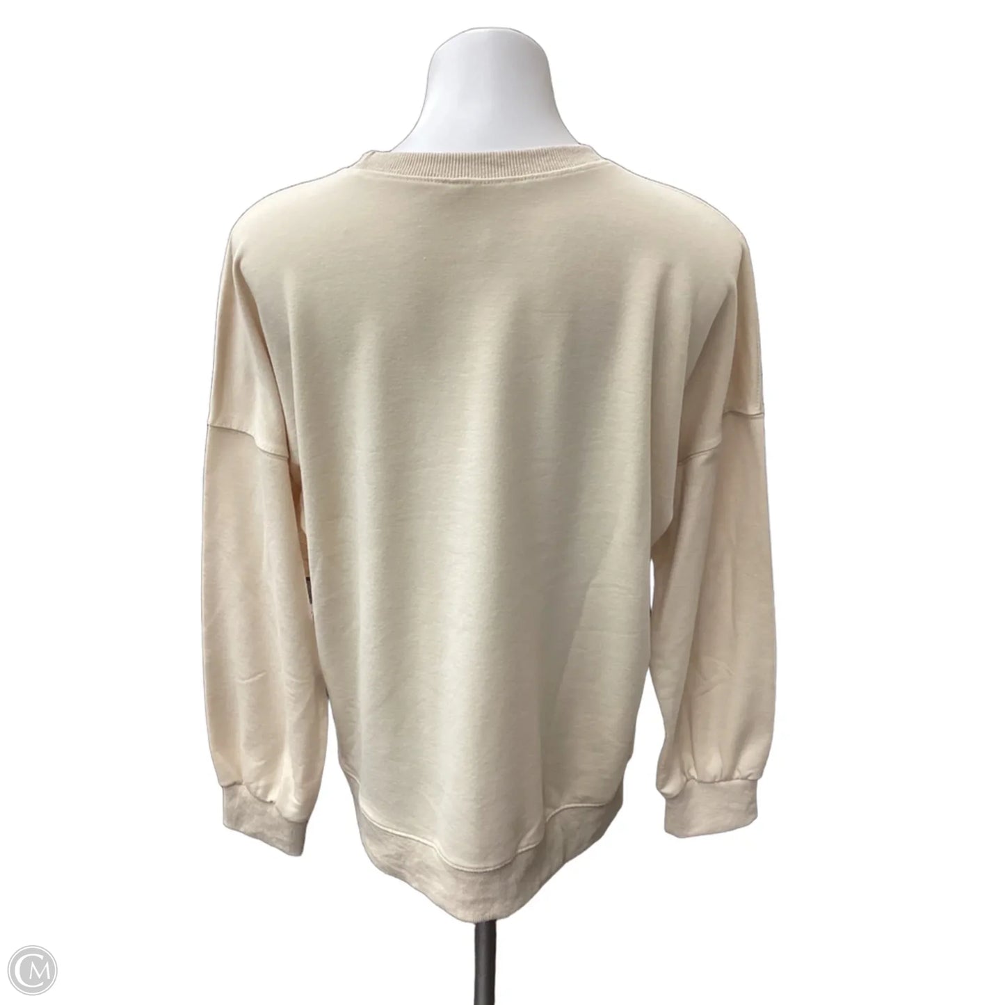 Sweatshirt Crewneck By Clothes Mentor In Yellow, Size: L