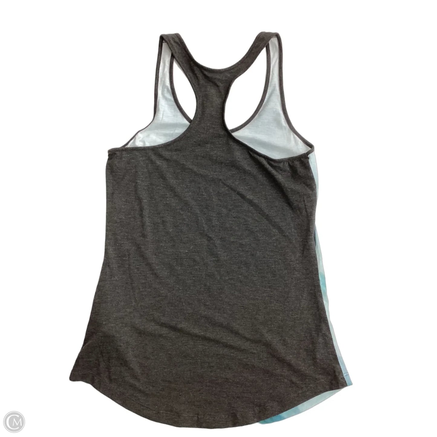 Athletic Tank Top By Mpg In Blue & Green, Size: S