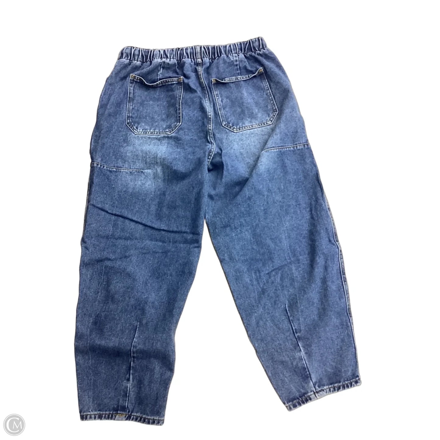 Jeans Boyfriend By Clothes Mentor In Blue Denim, Size: Xl