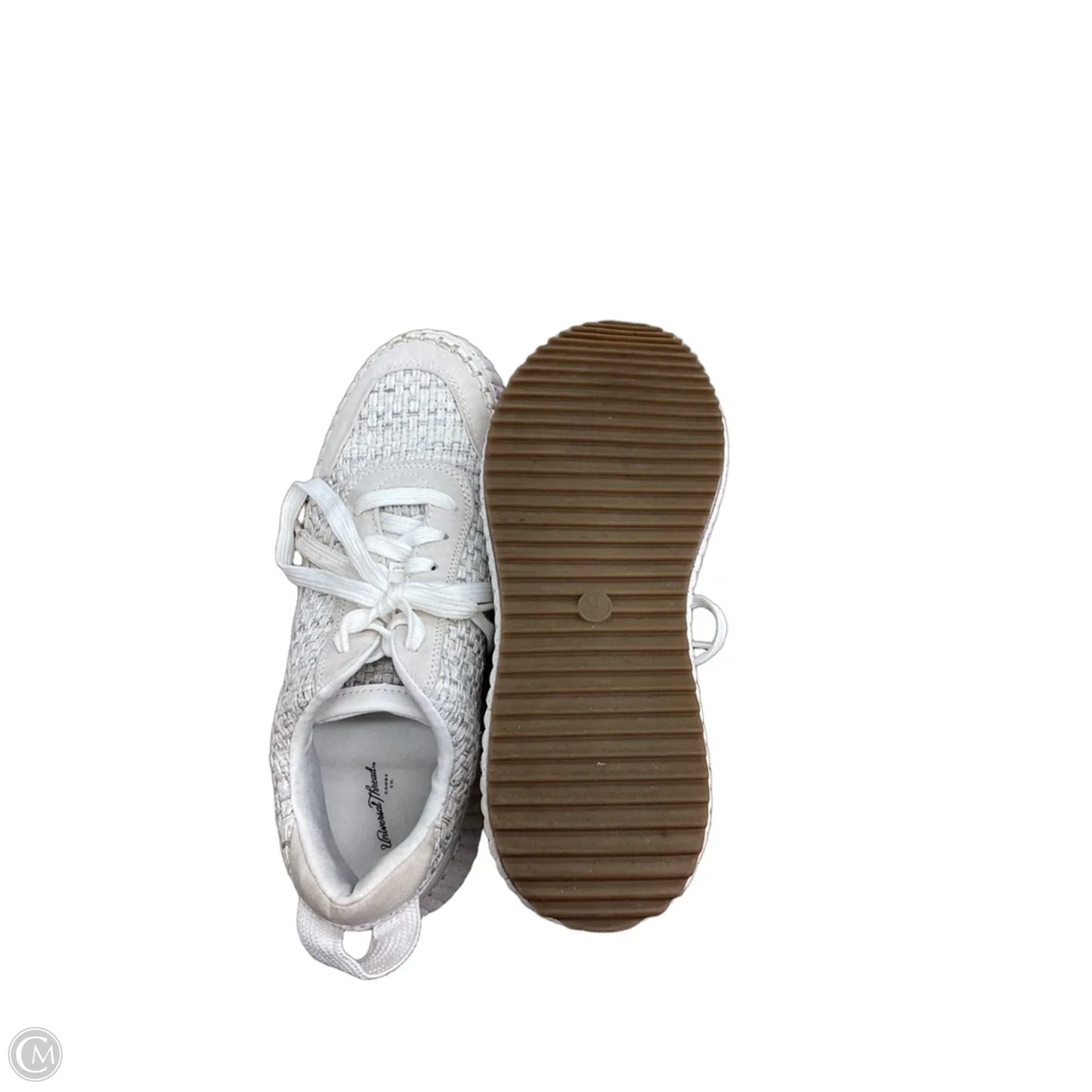 Shoes Sneakers Platform By Universal Thread In White, Size: 9