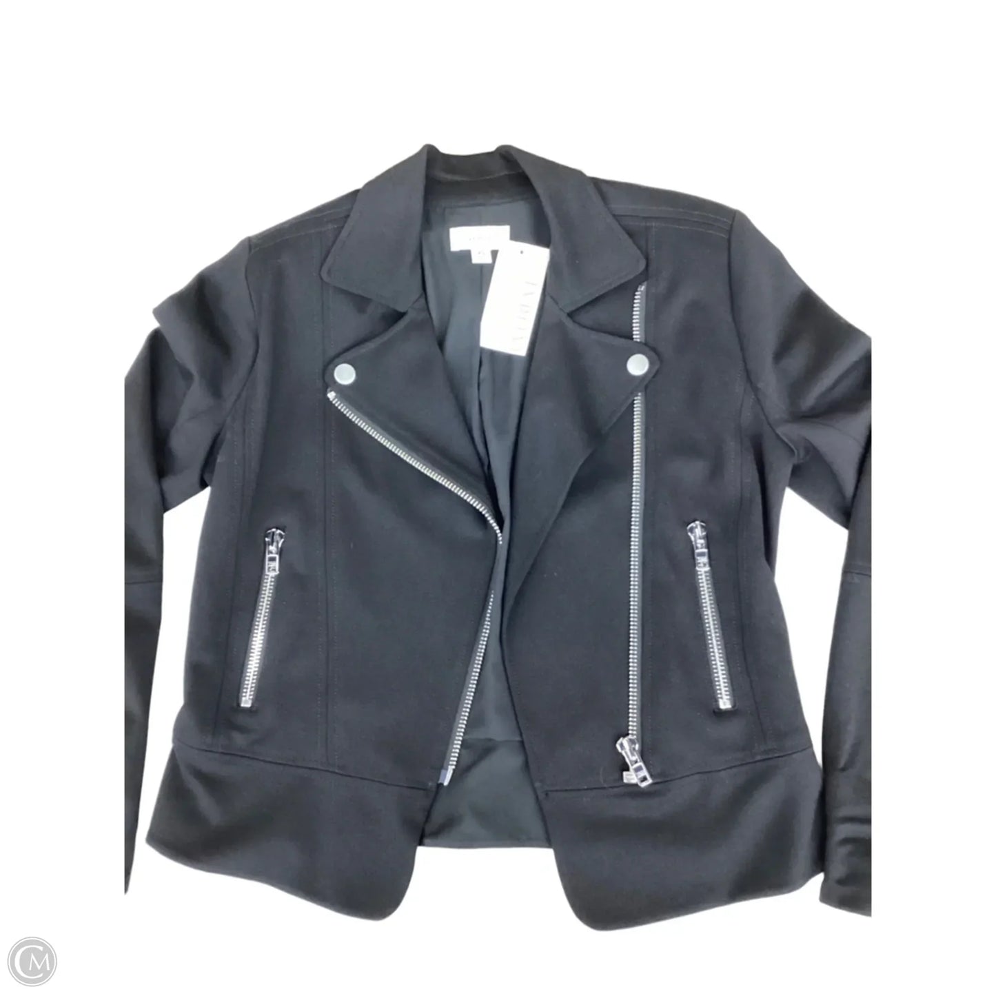 Jacket Moto By Evereve In Black, Size: Xs