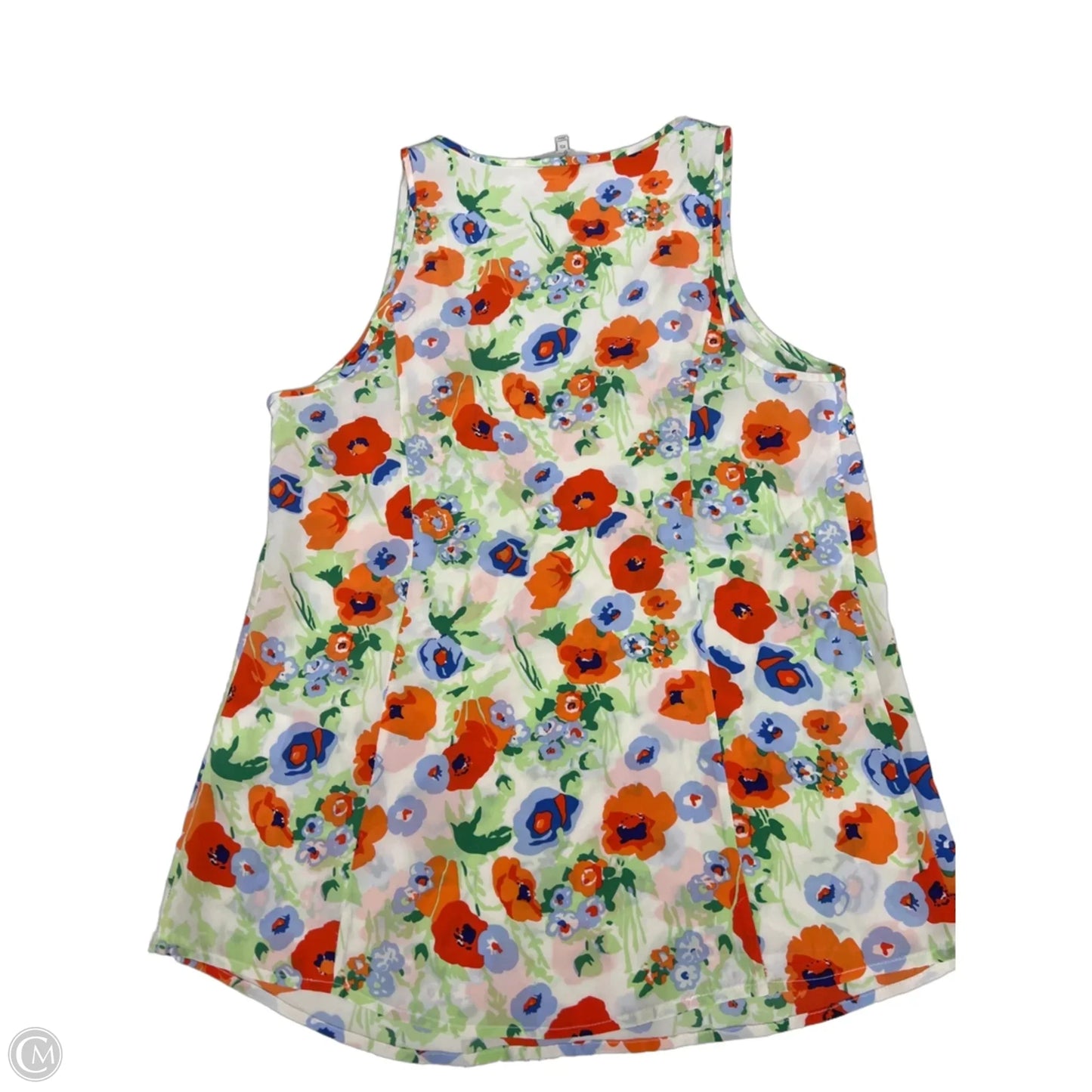 Blouse Sleeveless By Joie In Floral Print, Size: Xs