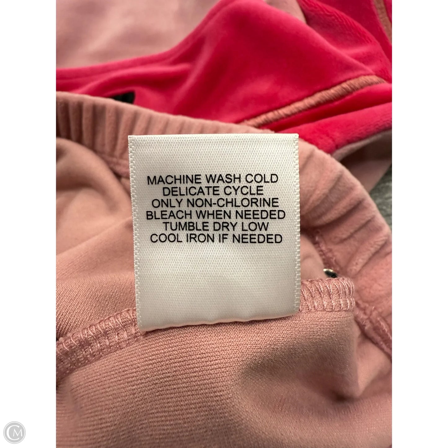 Sweatshirt Collar By Juicy Couture In Pink, Size: Xs