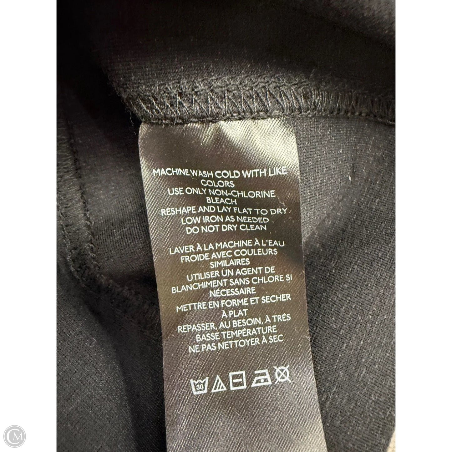 Top Sleeveless By Maeve In Black, Size: M