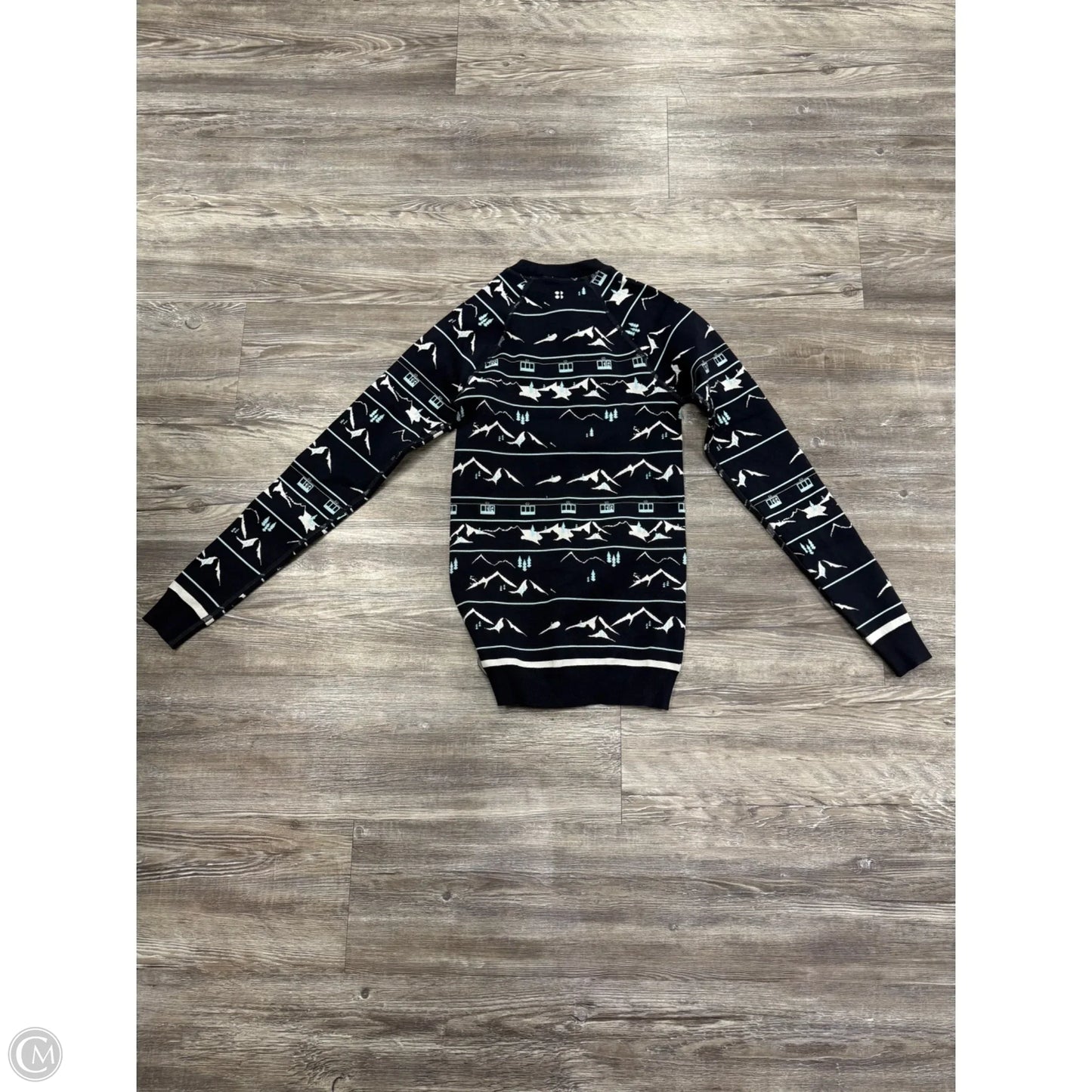 Athletic Top Long Sleeve Crewneck By Sweaty Betty In Blue, Size: Xs