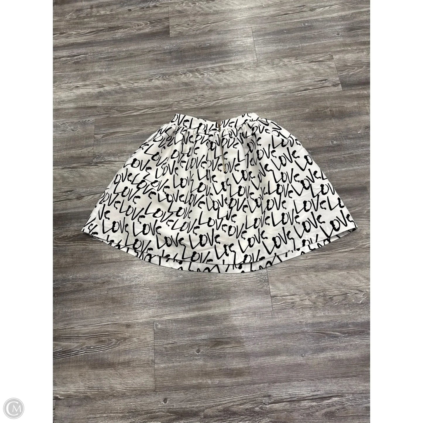 Skirt Designer By Kate Spade In White, Size: 0