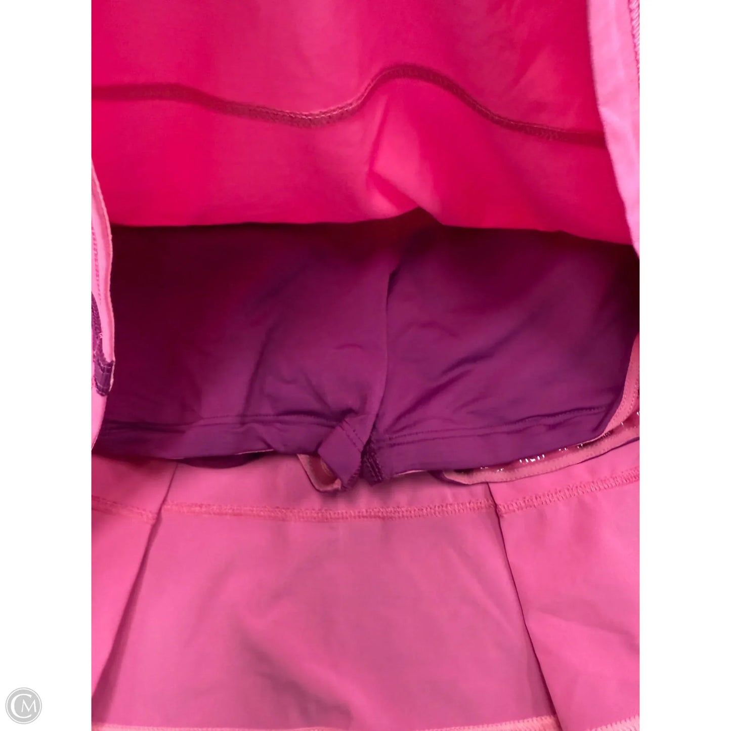 Athletic Skirt By Lululemon In Pink & Purple, Size: 6