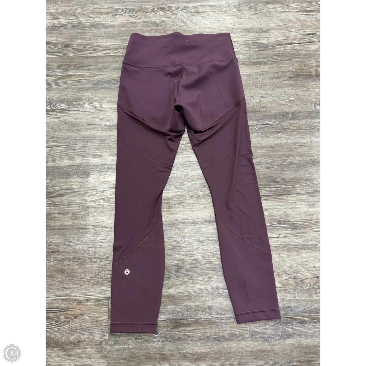 Athletic Leggings Capris By Lululemon In Purple, Size: 8