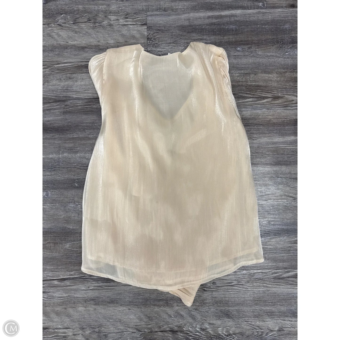 Top Long Sleeve By Blu Pepper In Cream, Size: L