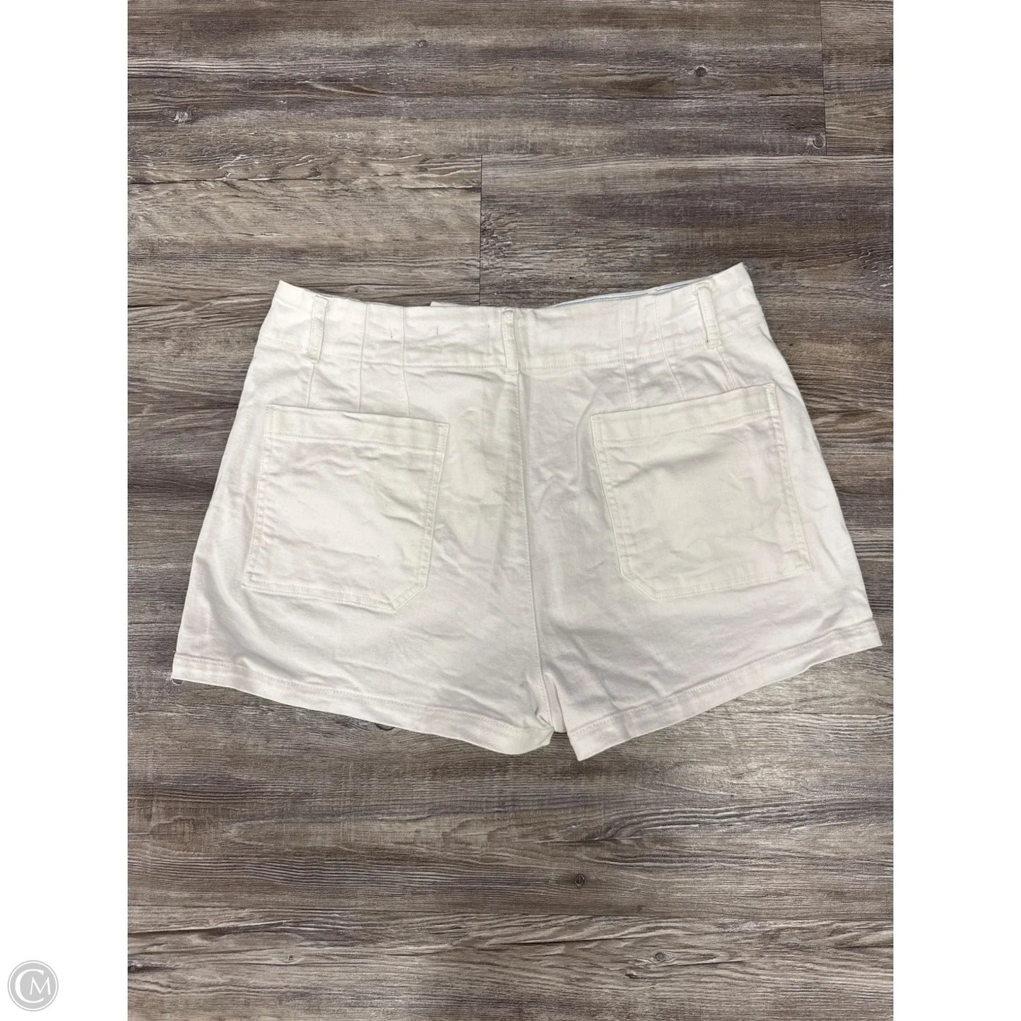 Shorts By Maeve In White Denim, Size: 18