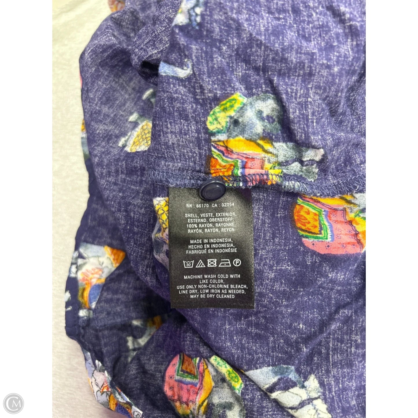 Top Sleeveless By Maeve In Blue, Size: M