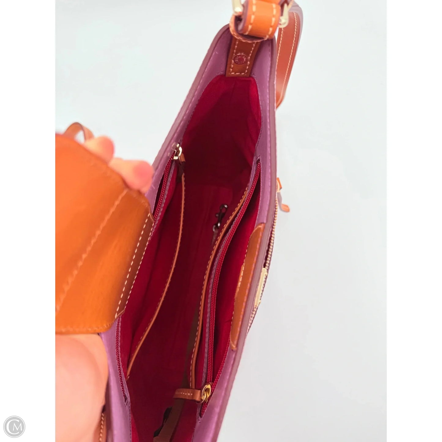 Crossbody Designer By Dooney And Bourke, Size: Large