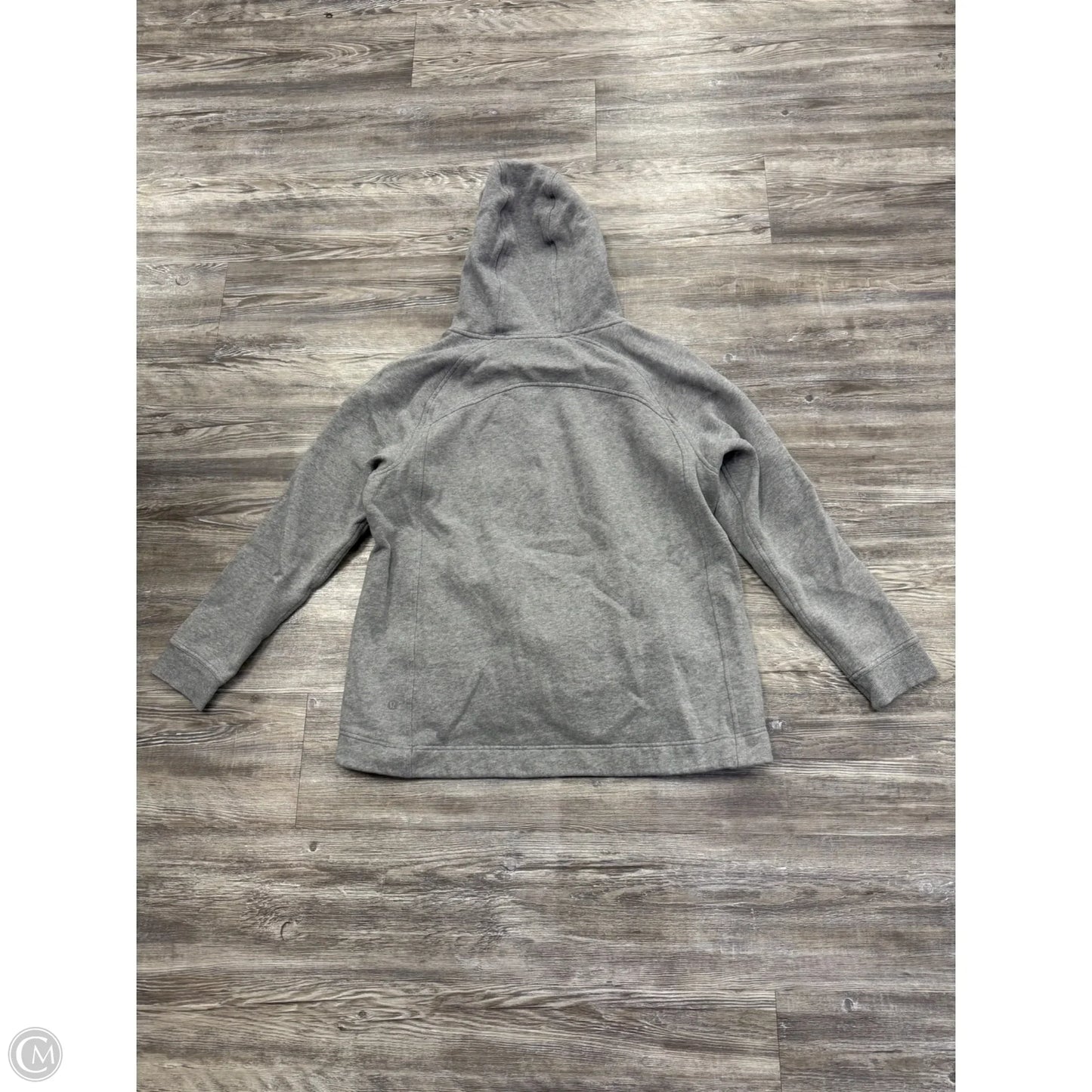 Athletic Sweatshirt Hoodie By Lululemon In Ivory, Size: 12