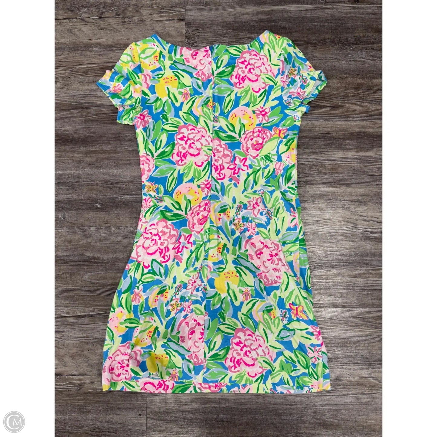Dress Designer By Lilly Pulitzer In Blue & Green, Size: S