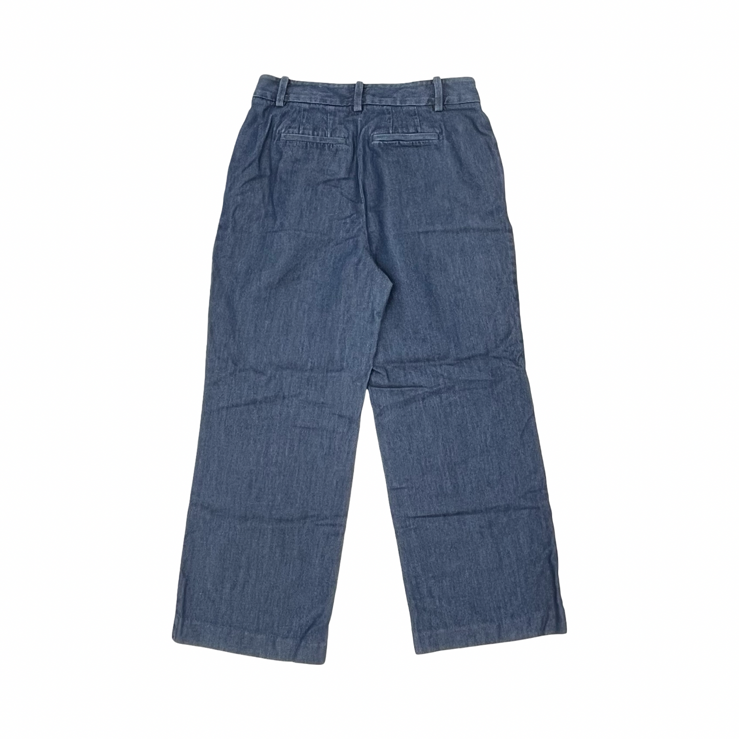 Pants Dress By Talbots In Blue Denim, Size:8P