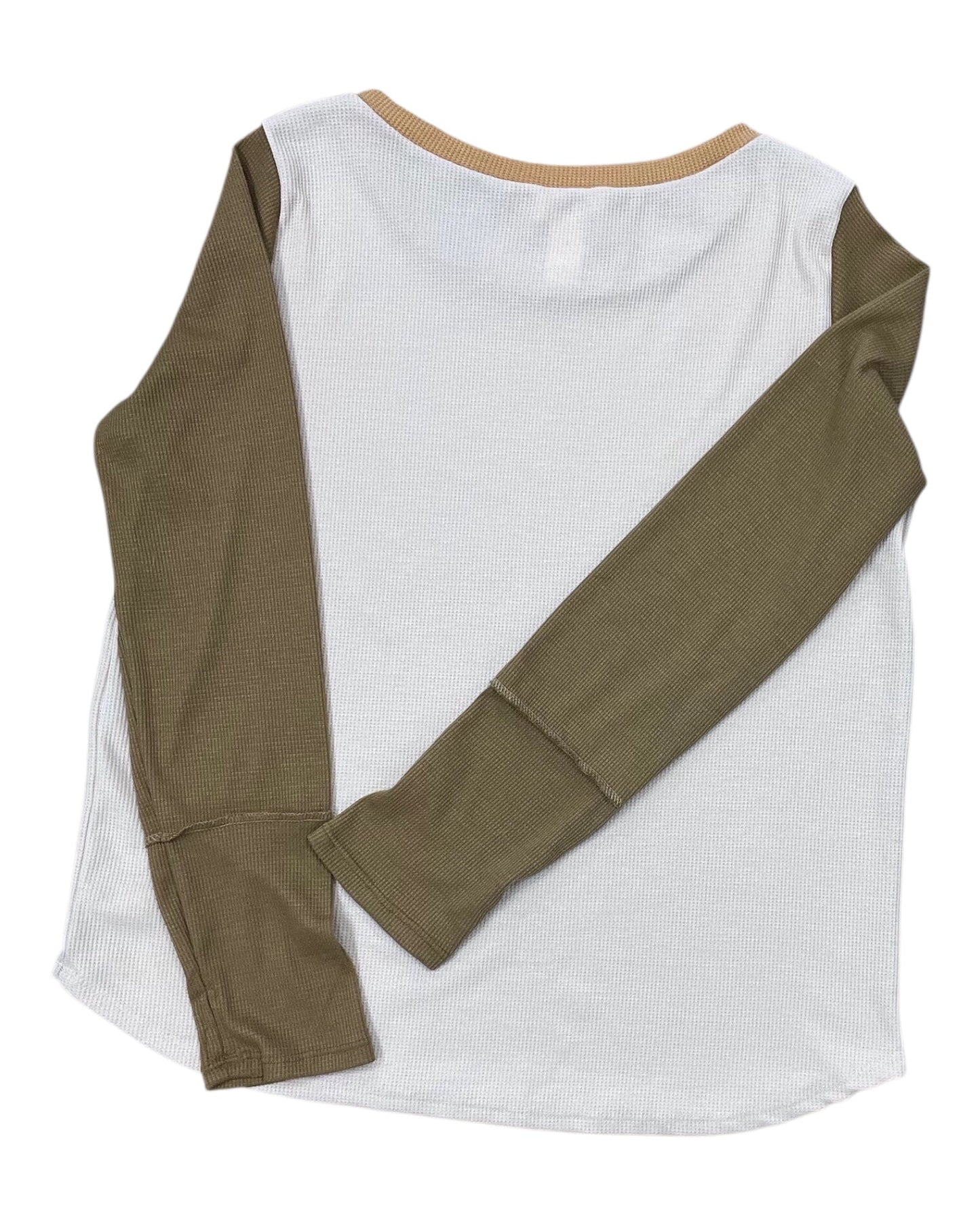 Top Ls By Bibi In Tan, Size:Xl