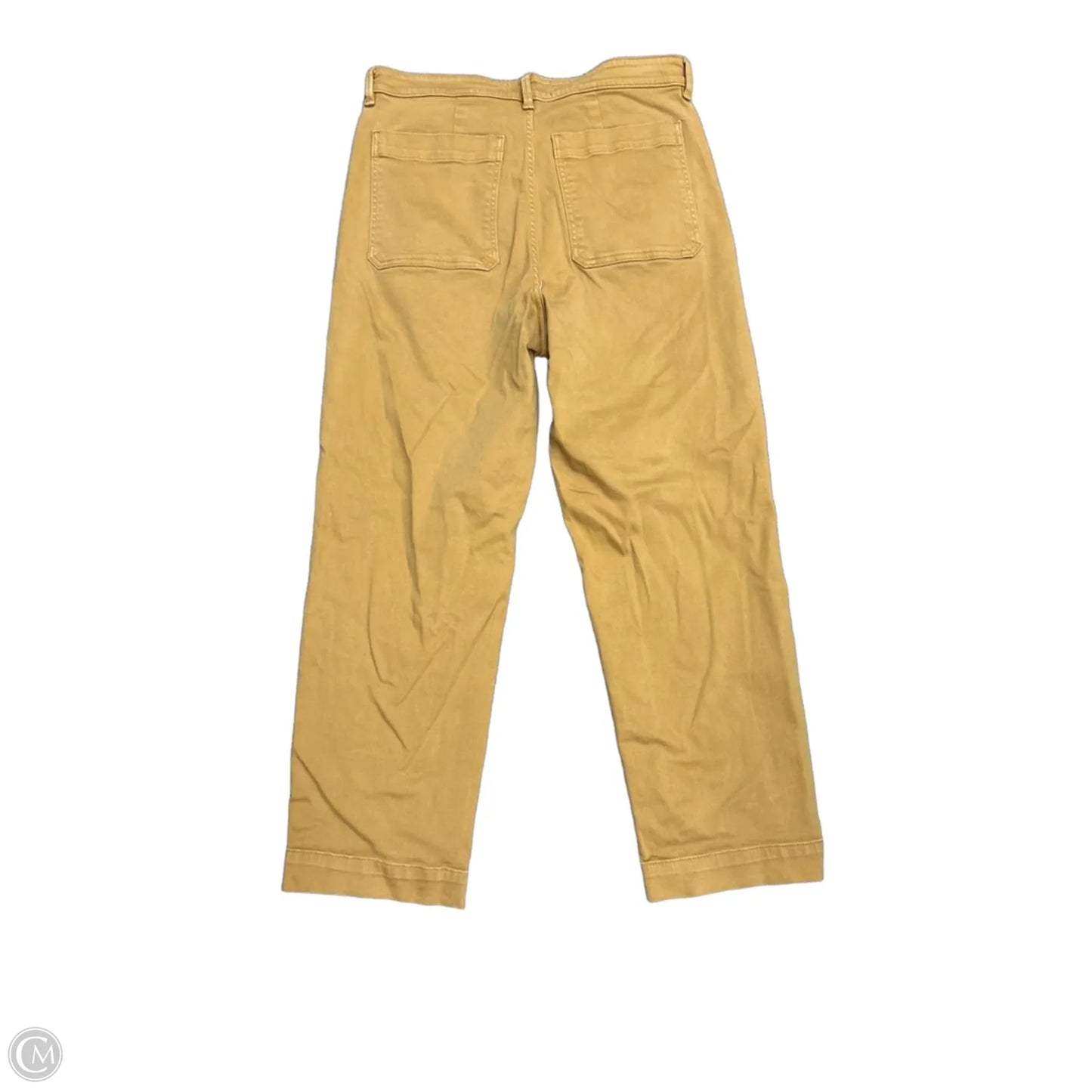 Jeans Straight By Everlane In Gold, Size: 14