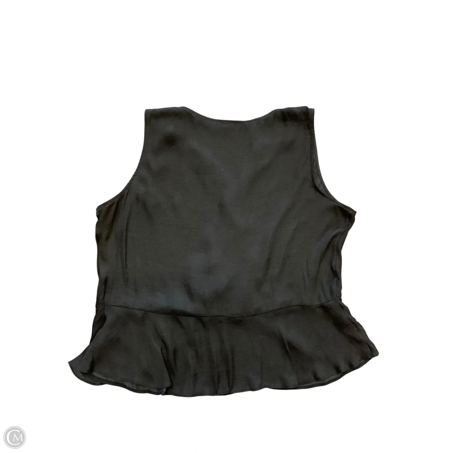 Blouse Sleeveless By Alfani In Black, Size: L