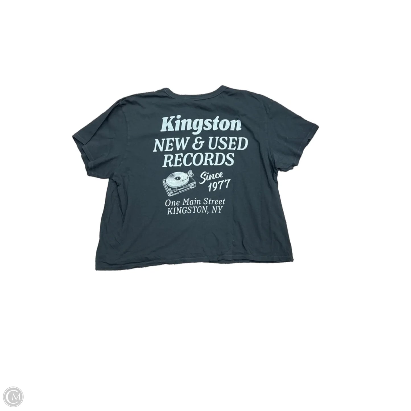Top Short Sleeve Basic By American Eagle In Black, Size: Xl