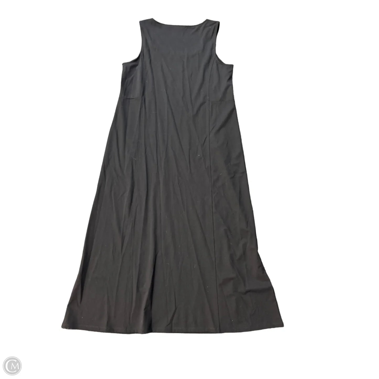 Dress Casual Maxi By Chicos In Black, Size: M