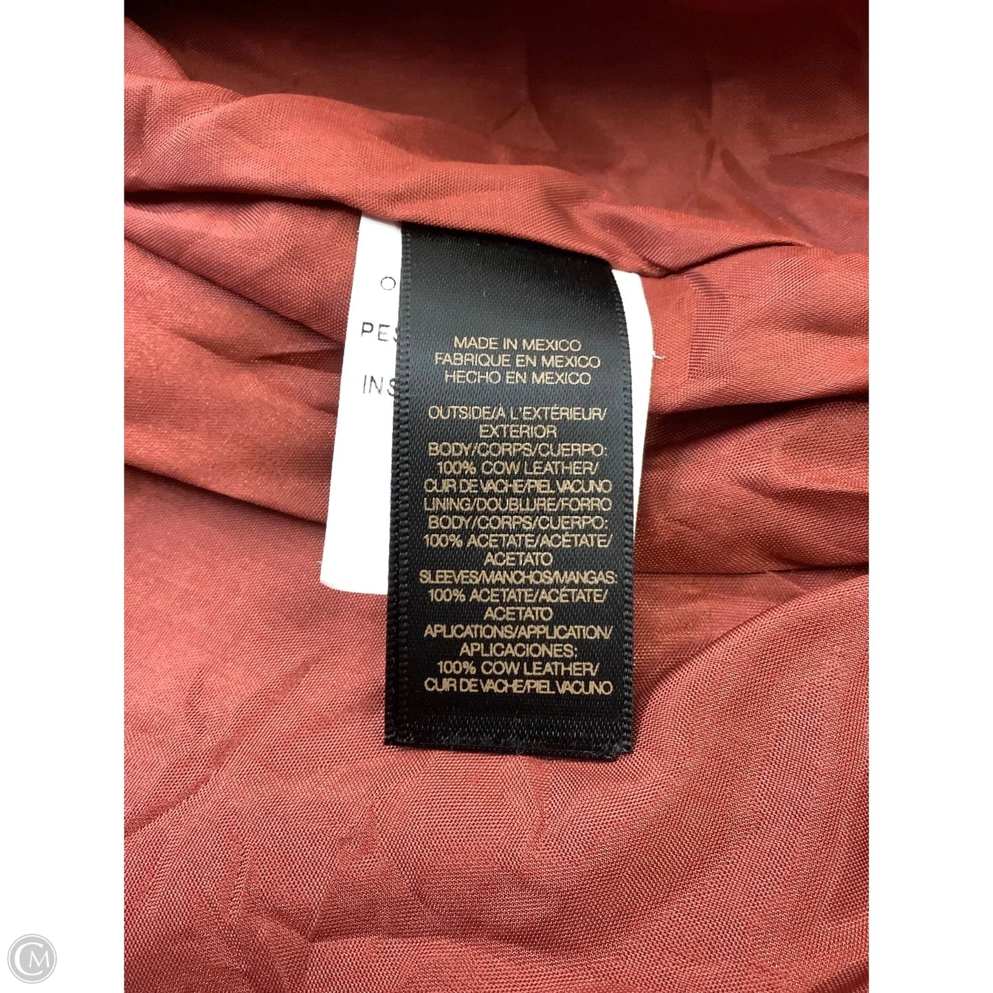 Jacket Designer By Frye In Brown, Size: Xs