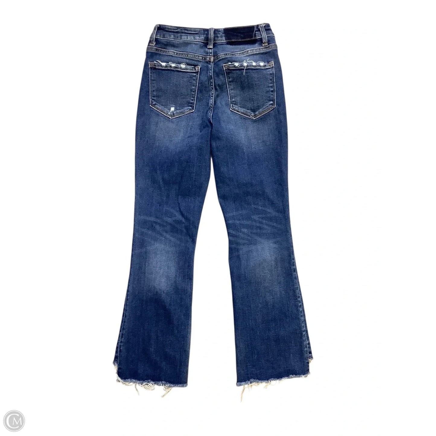 Jeans Boot Cut By Flying Monkey In Blue Denim, Size: 2(25)