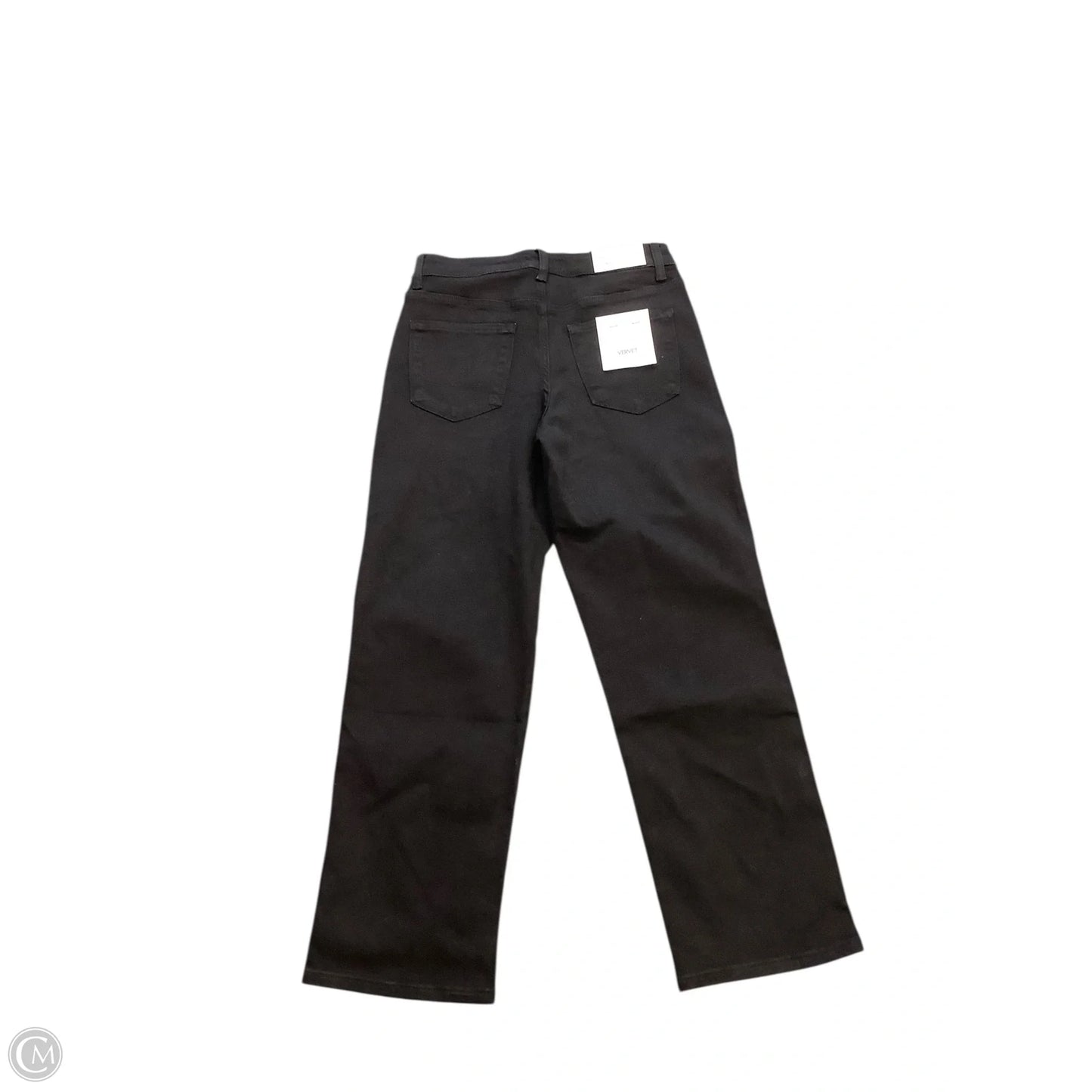 Jeans Wide Leg By Vervet In Black, Size: 6(28)
