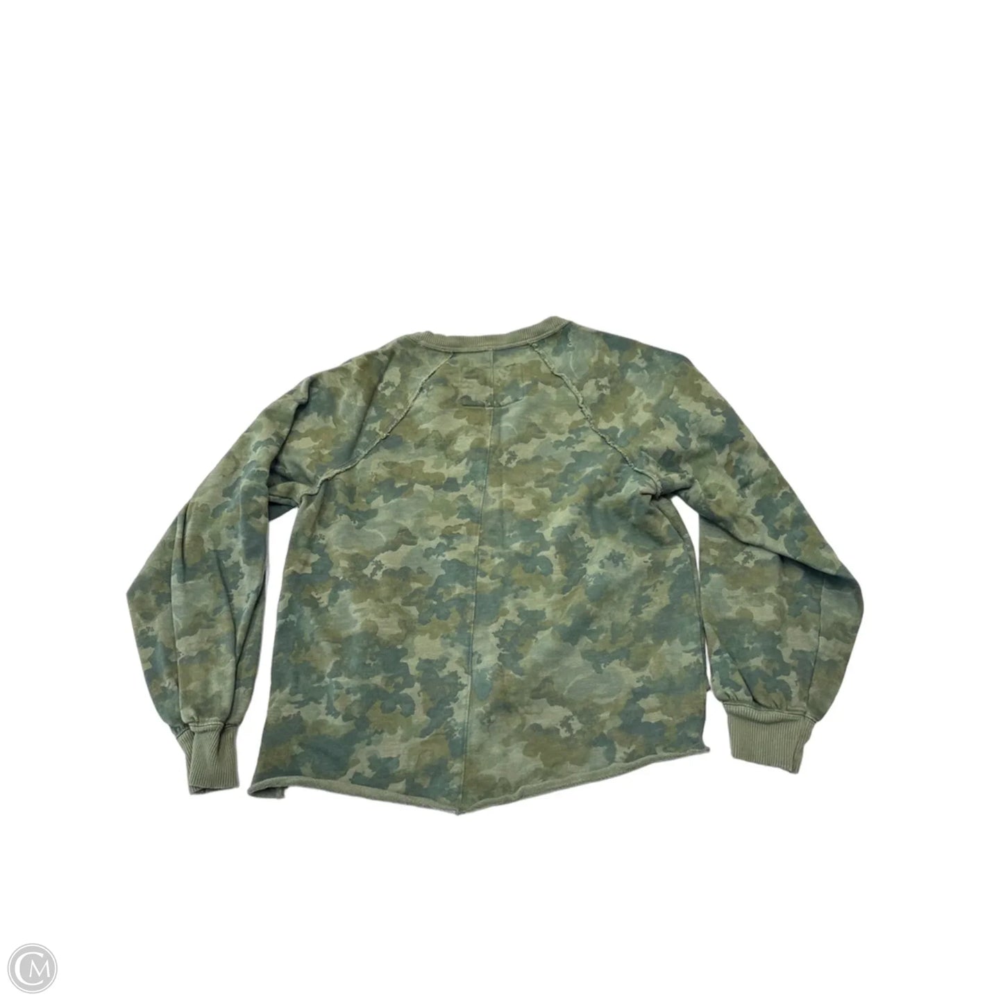 Sweatshirt Crewneck By Pilcro In Green, Size: Xs
