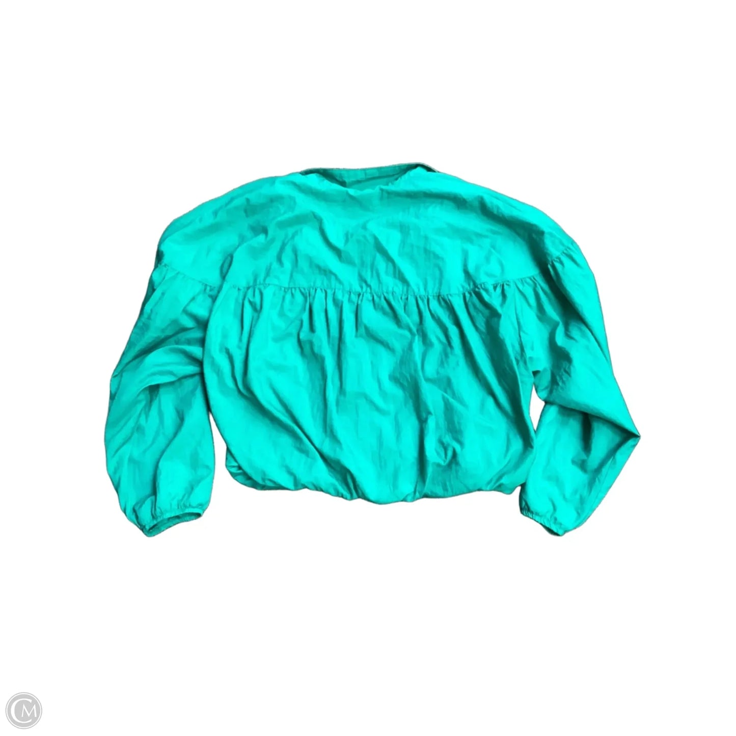 Athletic Jacket By Free People In Green, Size: L