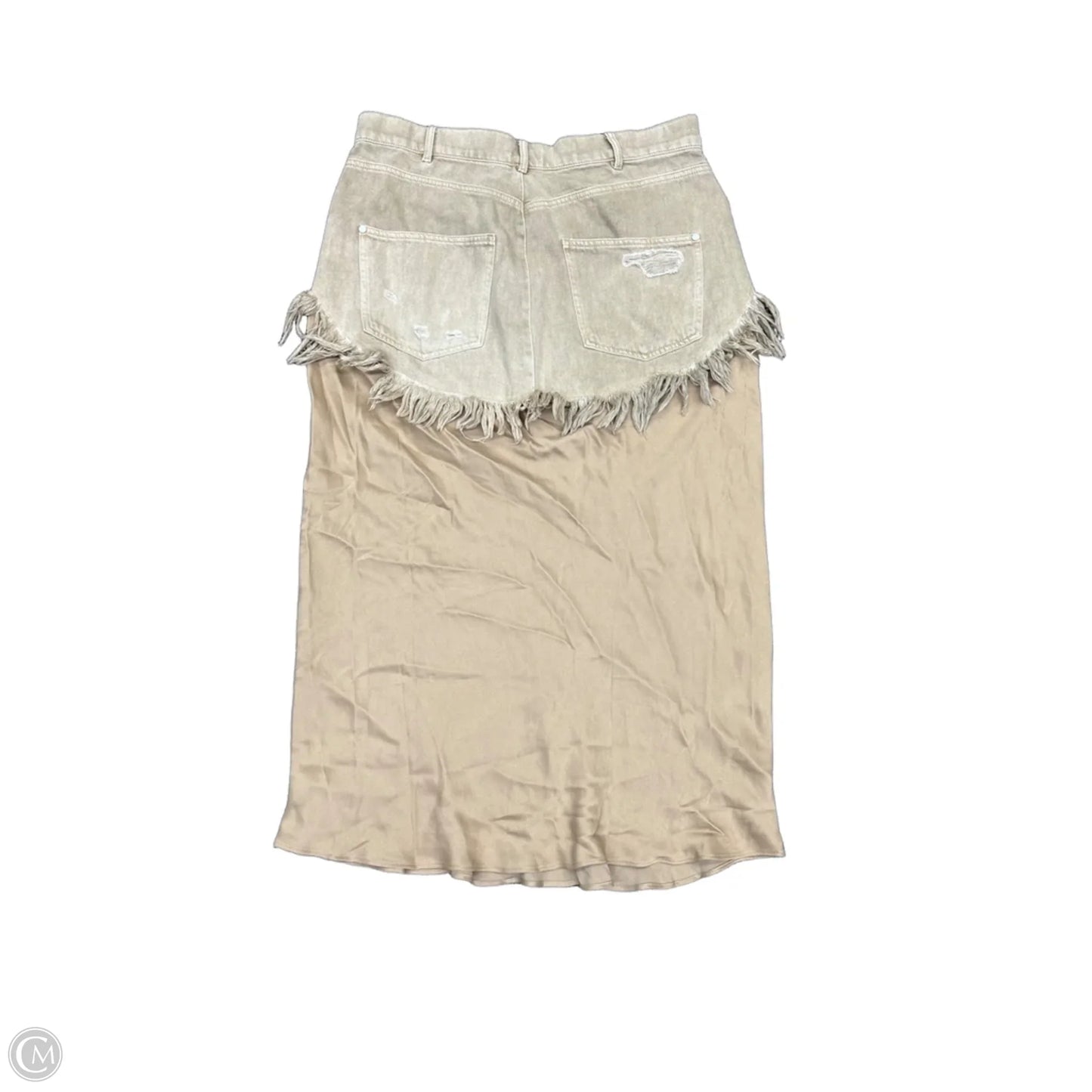 Skirt Maxi By Pilcro In Tan, Size: 14