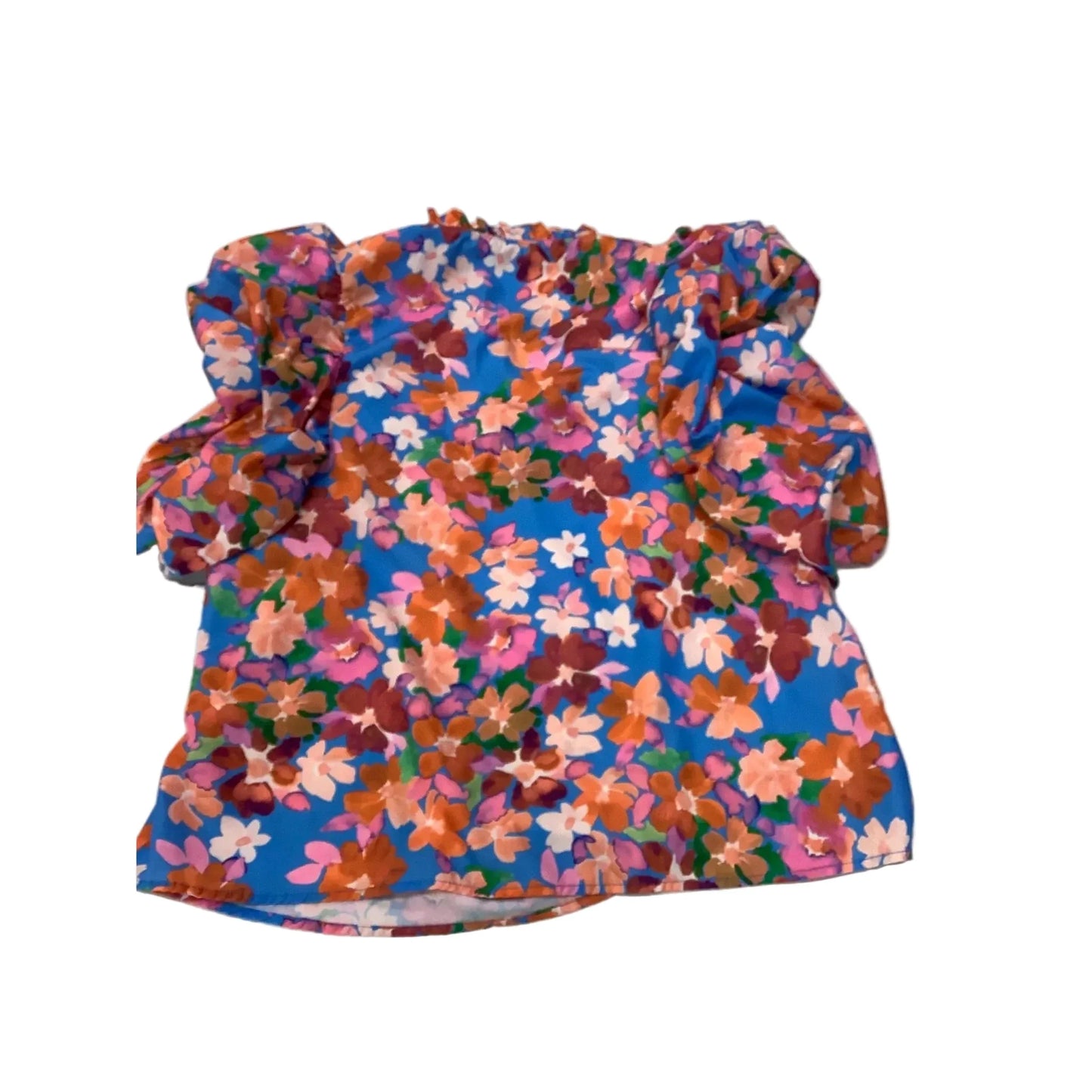 Top Short Sleeve By Thml In Floral Print, Size: M