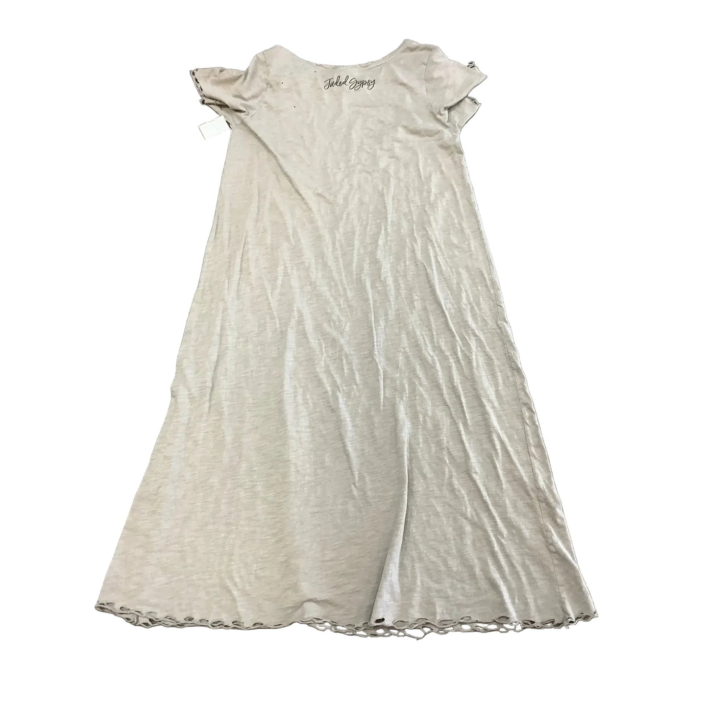 Dress Casual Maxi By Clothes Mentor In Grey, Size: Osfm