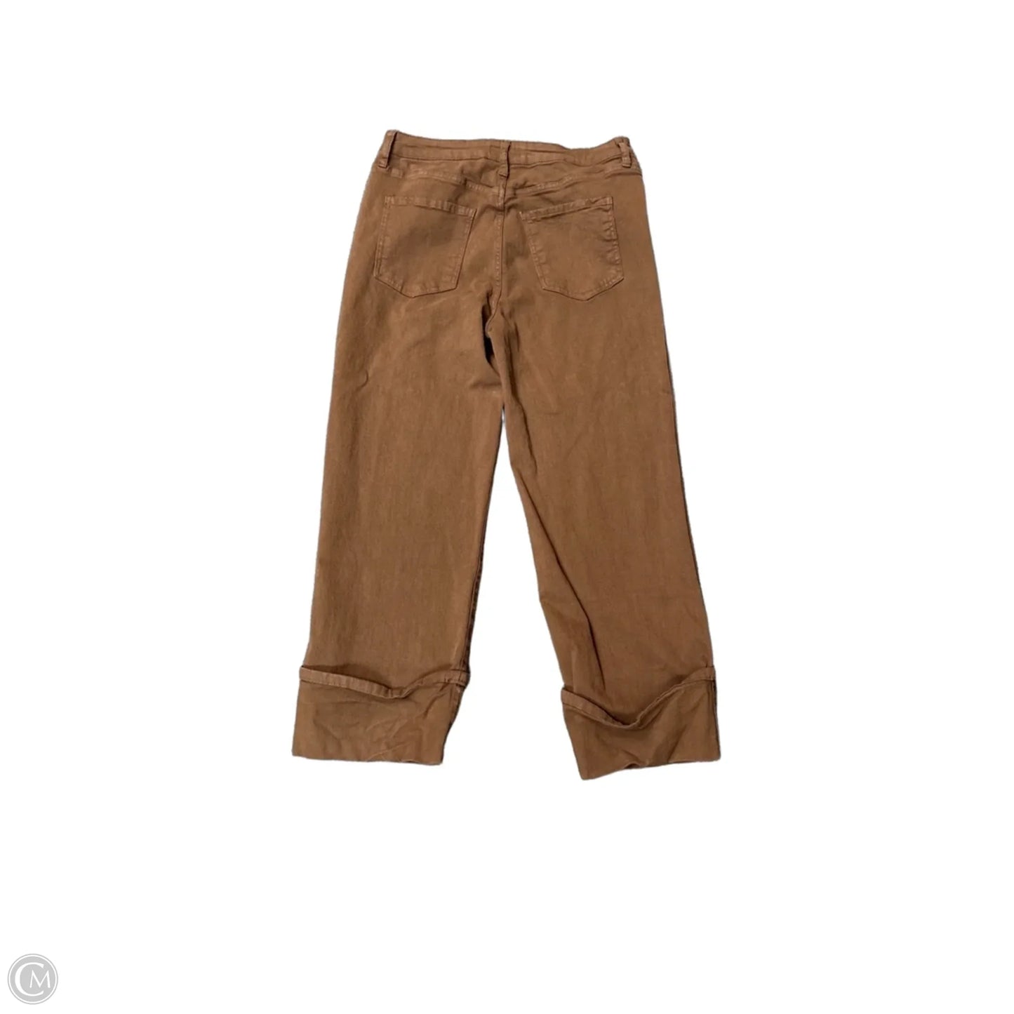 Jeans Wide Leg By Kut In Brown, Size: 10