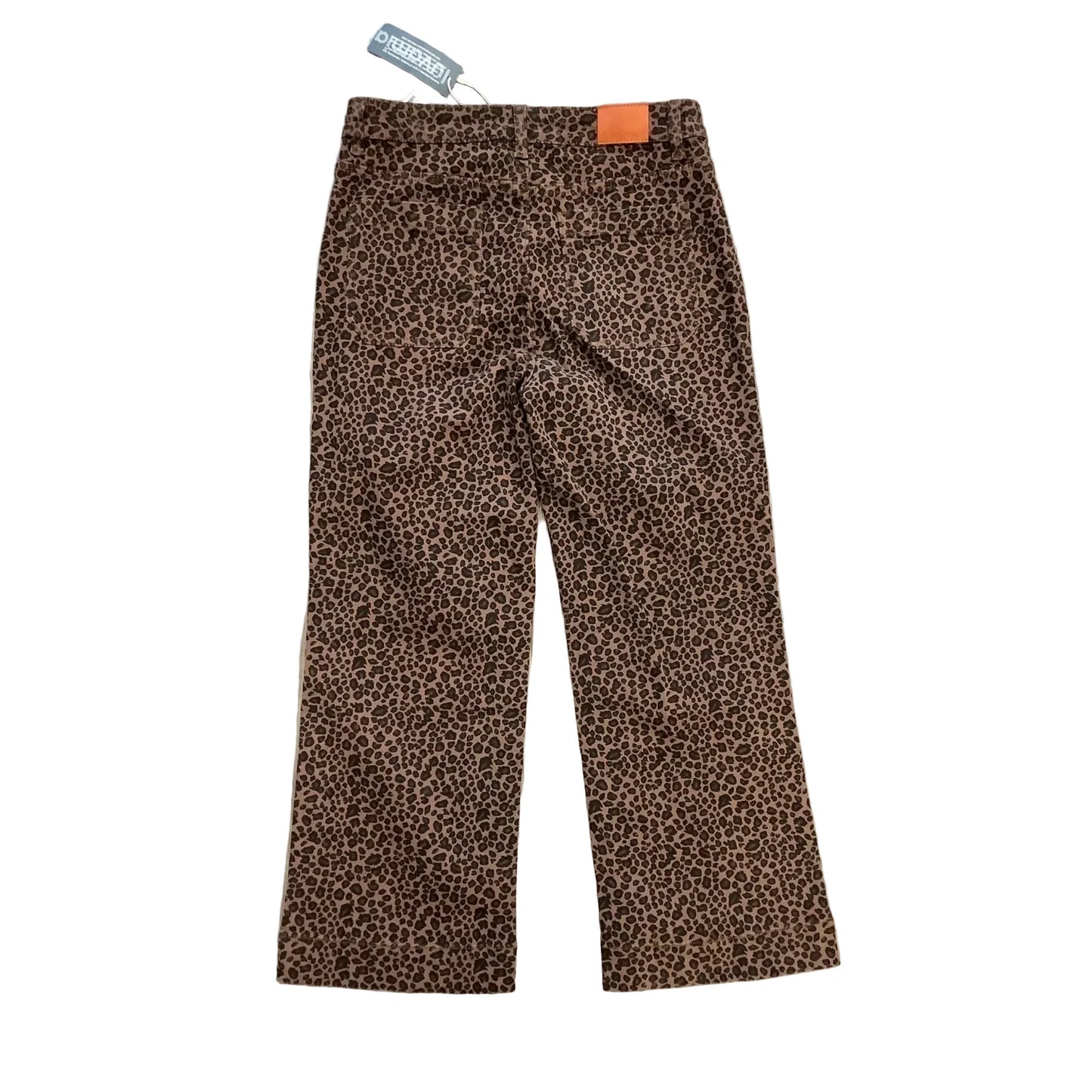 Jeans Boot Cut By Free Country In Animal Print, Size: M